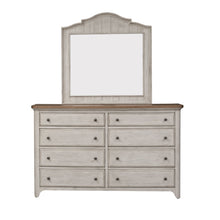 Farmhouse Reimagined - Panel Bed, Dresser & Mirror