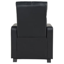 Toohey - Upholstered Home Theater Push Back Recliner - Black