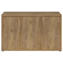 Pepita - 3 Door Engineered Wood Accent Cabinet - Mango Brown