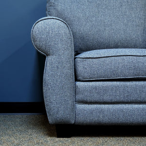 Royce - Complete Loveseat - Slate Blue