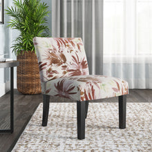 Vera - Accent Chair - Crimson Floral