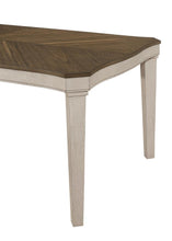 Ronnie - Rectangular Wood Dining Table - Rustic Cream