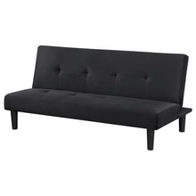 Stanford - Upholstered Tufted Convertible Sofa Bed - Black