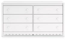 Hallityn - White - Six Drawer Dresser