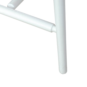 Palmetto Heights - Low Back Spindle Bench - White