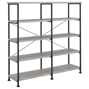 Analiese - 4-Shelf Double Bookshelf