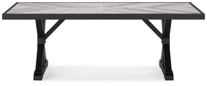 Beachcroft - Rect Dining Table W/Umb Opt