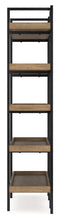 Montia - Light Brown - Bookcase