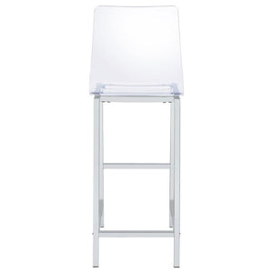 Juelia - Chrome Stools (Set of 2)