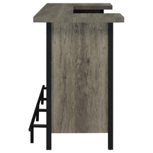 Bellemore - Freestanding Home Bar Wine Cabinet - Gray Driftwood