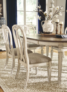 Realyn - Oval Dining Table Set