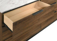 Mays - 6-Drawer Dresser - Walnut