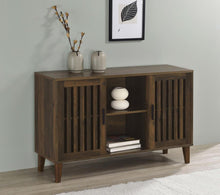 Torin - 2 Door Engineered Wood Accent Cabinet - Dark Pine