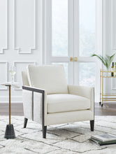 Ardenworth - Black / Ivory - Accent Chair