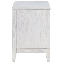 Marielle - 2-Drawer Nightstand Bedside Table - Distressed White