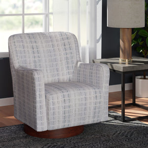 Clara - Swivel Chair - Dabbed Mist