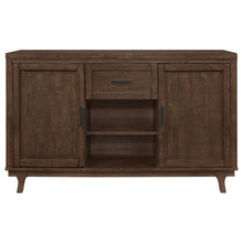 Reynolds - 2 Door Sideboard Buffet Storage Cabinet - Brown Oak