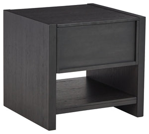 Foyland - Black - Square End Table