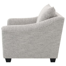 Tomkins - Boucle Upholstered Chair - Light Gray