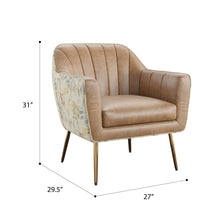 Ophelia - Accent Chair - Light Brown