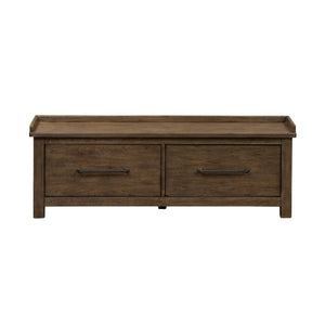 Sonoma Road - Storage Hall Bench - Light Brown