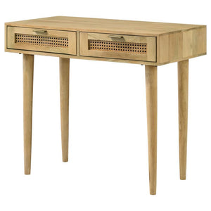 Zamora - 2-Drawer Entryway Console Accent Table - Natural