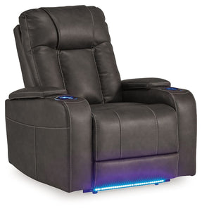 Feazada - Power Recliner With Adj Headrest