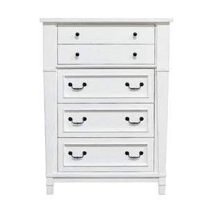 Stoney Creek - 5-Drawer Chest - Weathered White