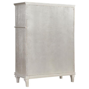 Evangeline - 6-Drawer Bedroom Chest - Silver Oak