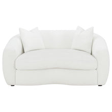 Isabella - Faux Sheepskin Upholstered Sofa Set