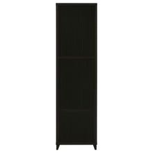 Lewes - 4-Shelf Engineered Wood Media Tower - Cappuccino