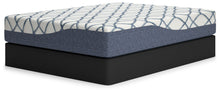 12 Inch Chime Elite 2.0 - White / Blue - California King Mattress