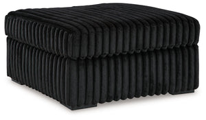 Midnight-madness - Onyx - Oversized Accent Ottoman