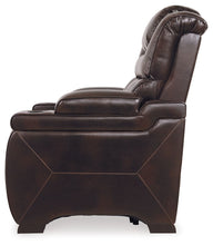 Warnerton - Brown Dark - PWR Recliner/Adj Headrest