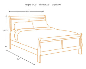 Alisdair - Dresser, Mirror, Sleigh Bed