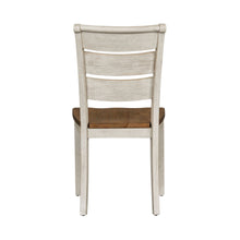 Farmhouse Reimagined - Ladder Back Side Chair - White