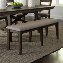 Double Bridge - Dining Bench - Dark Brown