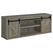 Brockton - 3-shelf Sliding Doors TV Console