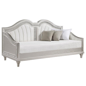 Evangeline - Upholstered Twin Daybed - Silver Oak