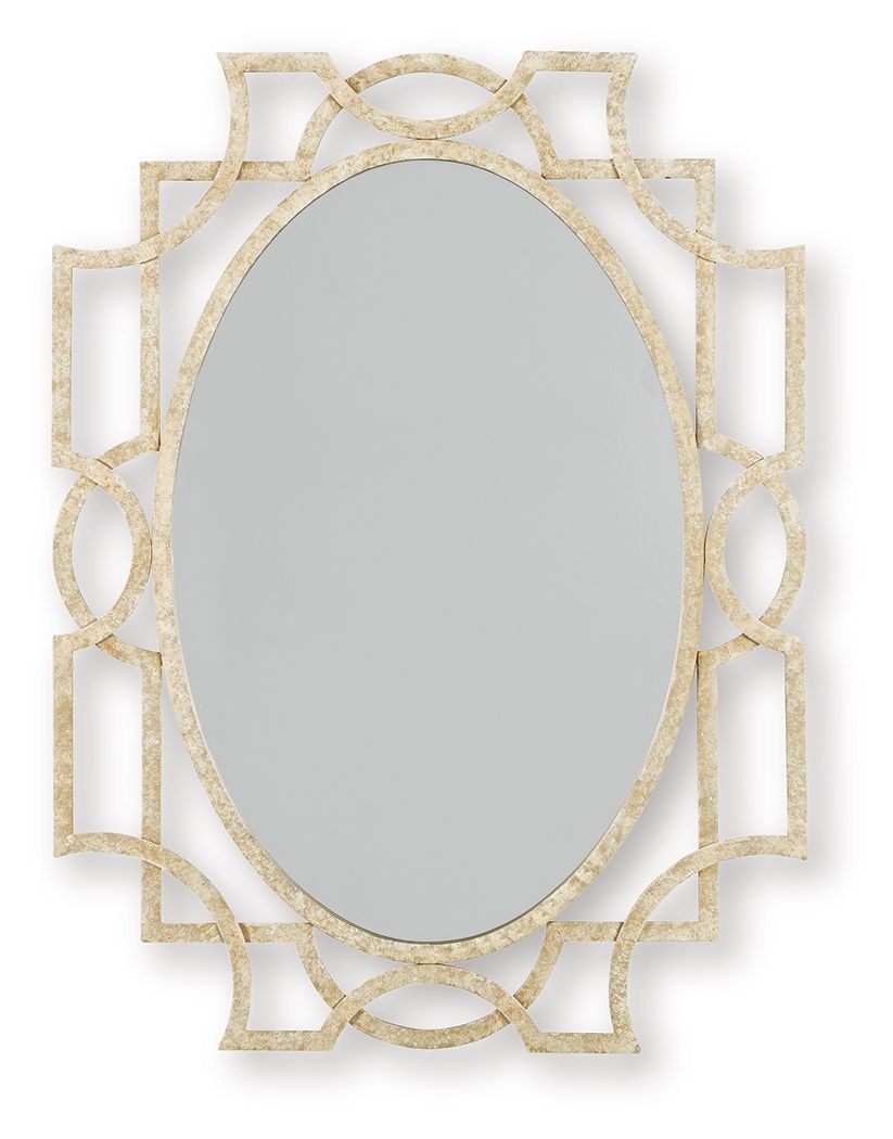 Fulkmore - Antique Gold Finish - Accent Mirror