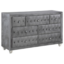 Deanna - 7-Drawer Upholstered Dresser