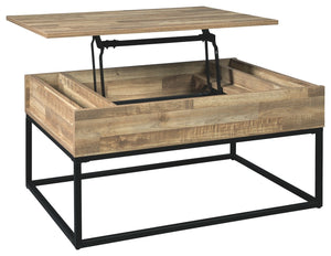 Gerdanet - Natural - Lift Top Cocktail Table