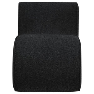 Ronea - Boucle Upholstered Armless Curved Chair