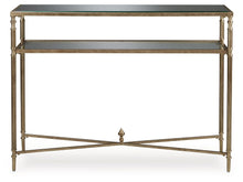 Cloverty - Aged Gold Finish - Sofa Table