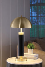 Conroe - Dome Shade Pillar Table Lamp (Set of 2) - Black