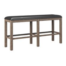 Benton - 60" Bar Height Bench Brown / Dark - Brown / Dark