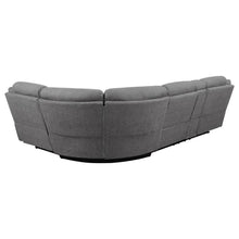 Higgins - Four-Piece Upholstered Power Sectional