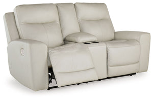 Mindanao - Coconut - 3 Pc. - Power Reclining Sofa, Power Reclining Loveseat With Console, Power Recliner