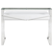 Gemma - 2-Drawer Writing Desk - White High Gloss