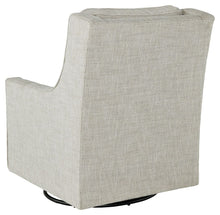 Kambria - Fog - Swivel Glider Accent Chair